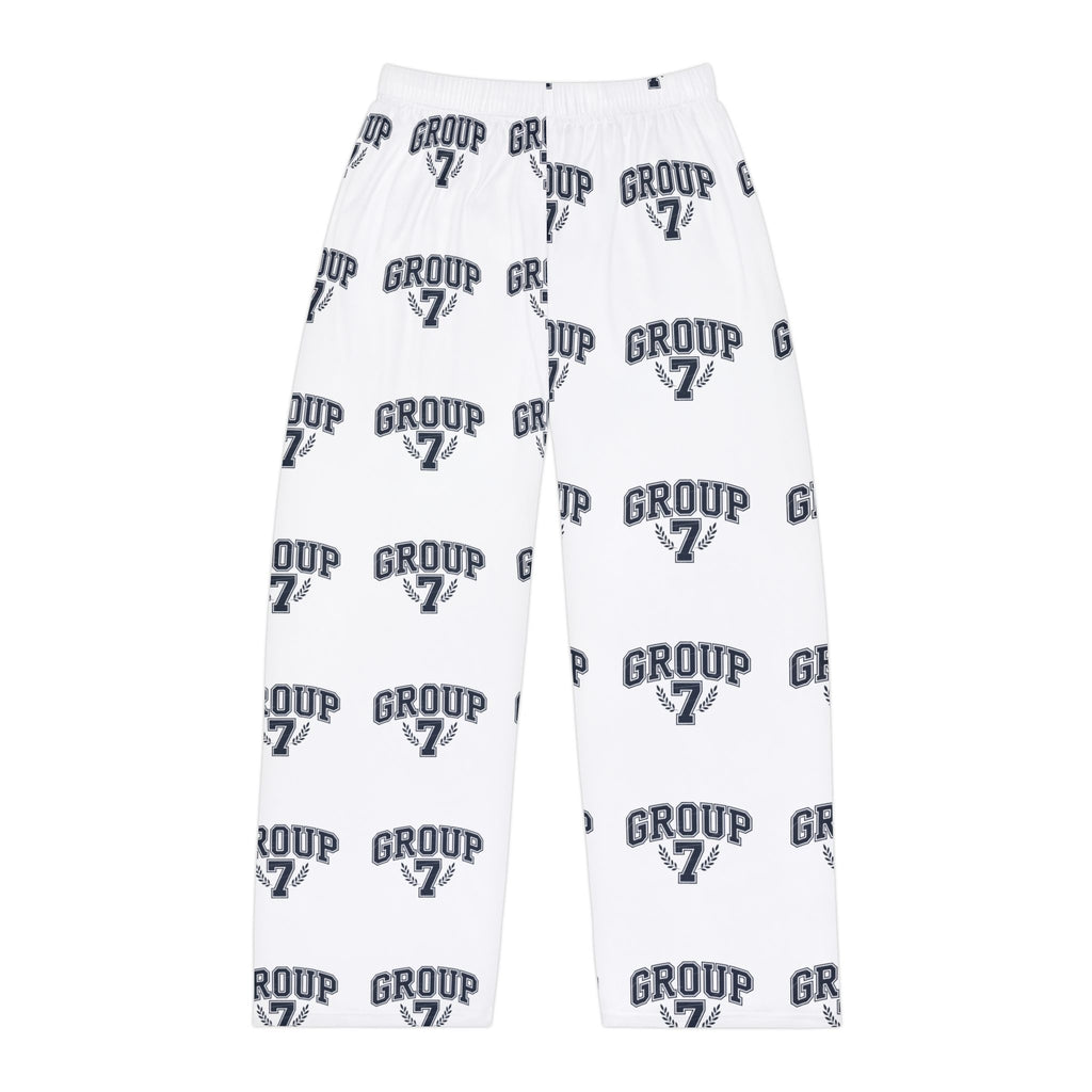 Men's Pajama Pants with Group 7 Print, Cozy Sleepwear TikTok viral
