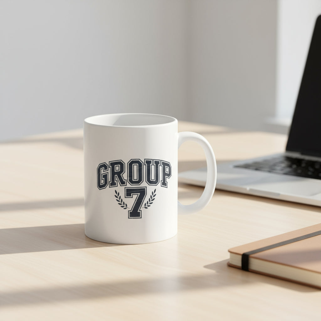 Group 7 Chosen Ones Coffee Mug, Custom Team Mug, Gift for Friends, Family Gathering Accessory, Motivational Drinkware, Sports Team Coffee Cup