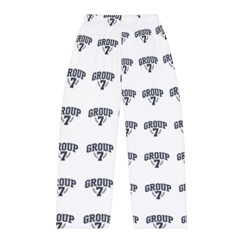 Men's Pajama Pants with Group 7 Print, Cozy Sleepwear TikTok viral