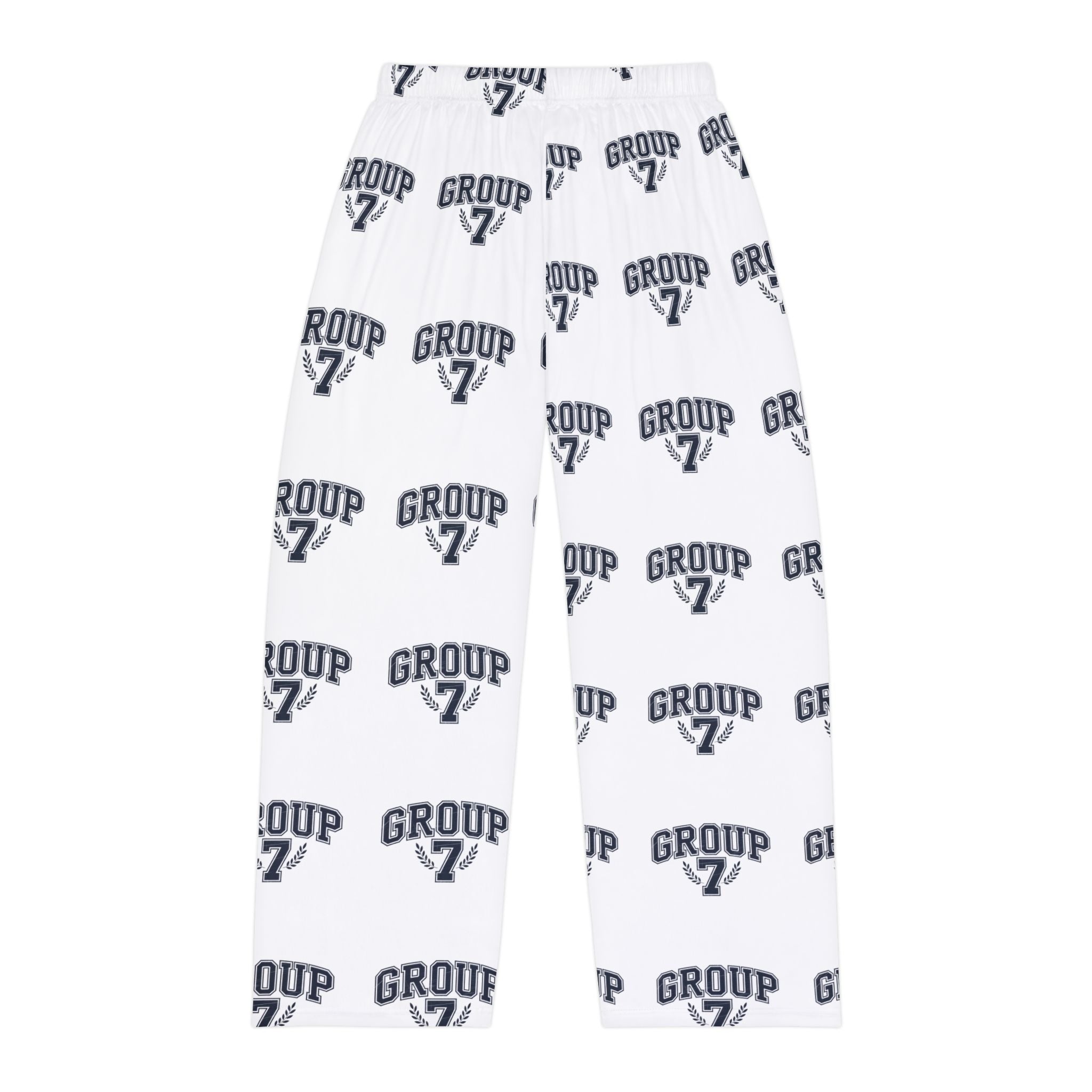 Men's Pajama Pants with Group 7 Print, Cozy Sleepwear TikTok viral