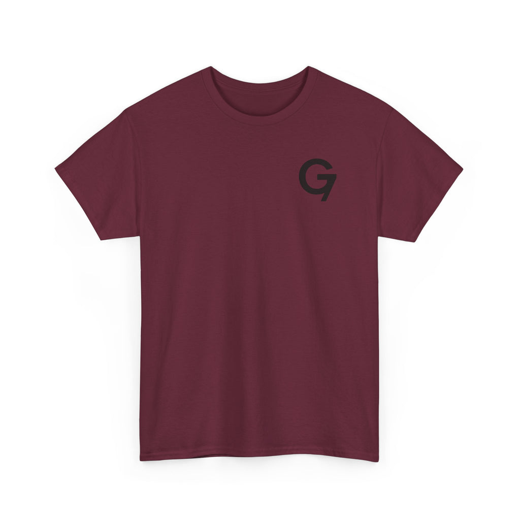 Group 7 shirt Modern Casual Unisex Heavy Cotton Tee.