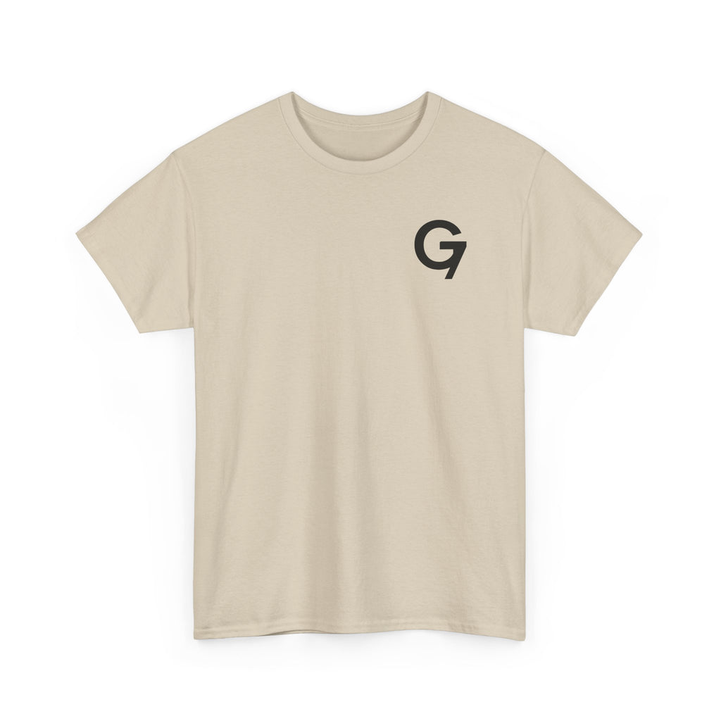 Group 7 shirt Modern Casual Unisex Heavy Cotton Tee.