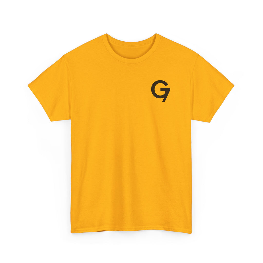 Group 7 shirt Modern Casual Unisex Heavy Cotton Tee.