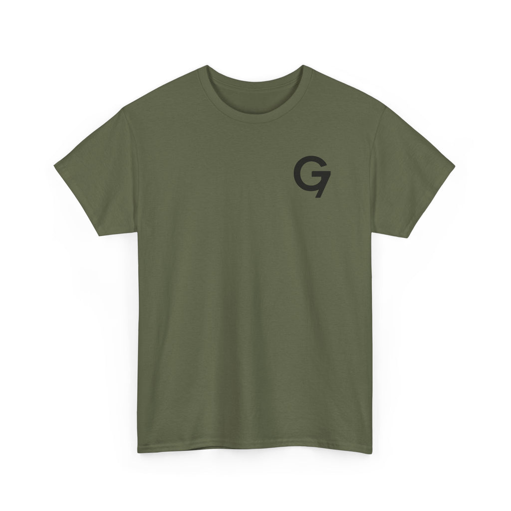 Group 7 shirt Modern Casual Unisex Heavy Cotton Tee.
