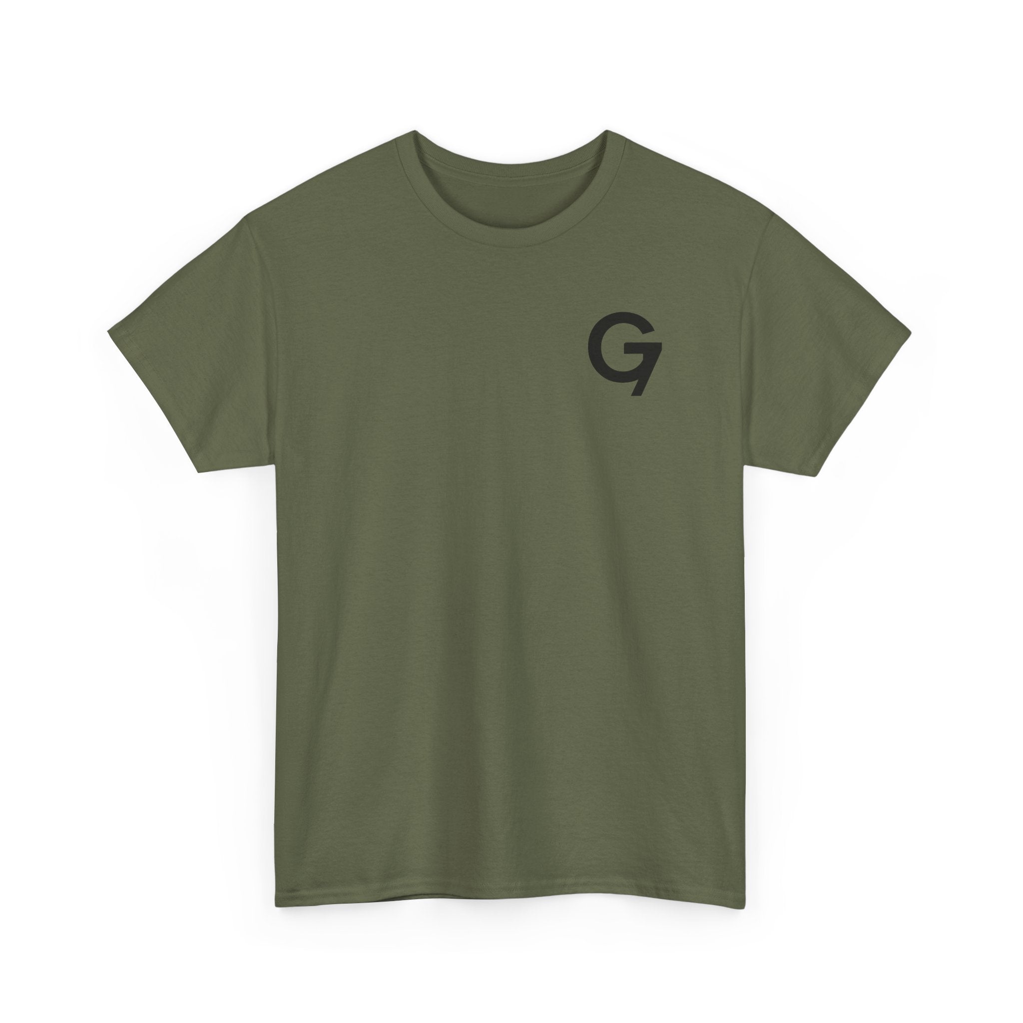 Group 7 shirt Modern Casual Unisex Heavy Cotton Tee.