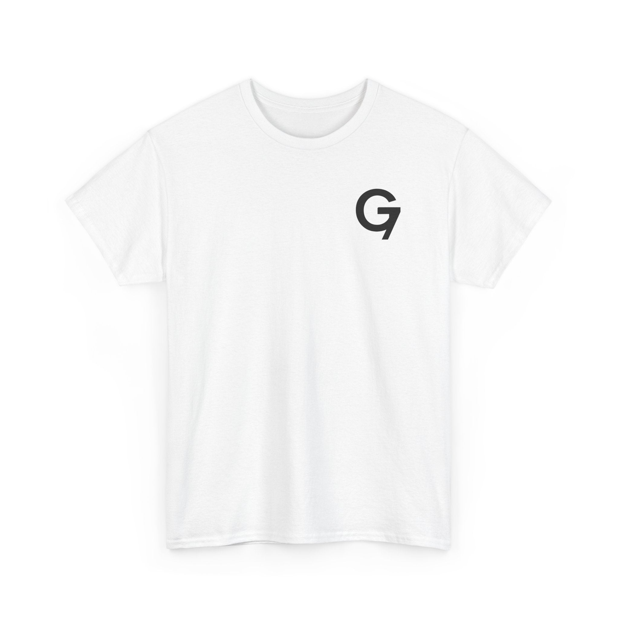 Group 7 shirt Modern Casual Unisex Heavy Cotton Tee.