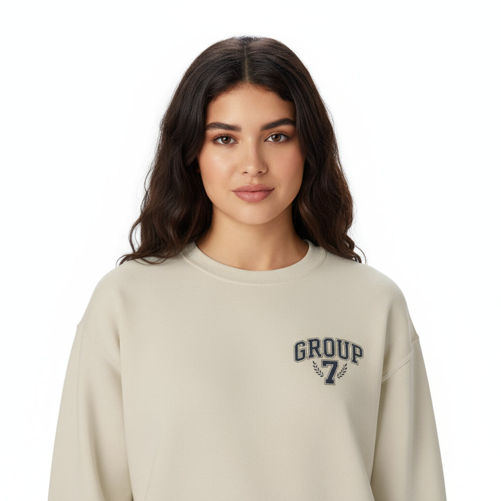 Group 7 Cozy Unisex Crewneck Sweatshirt