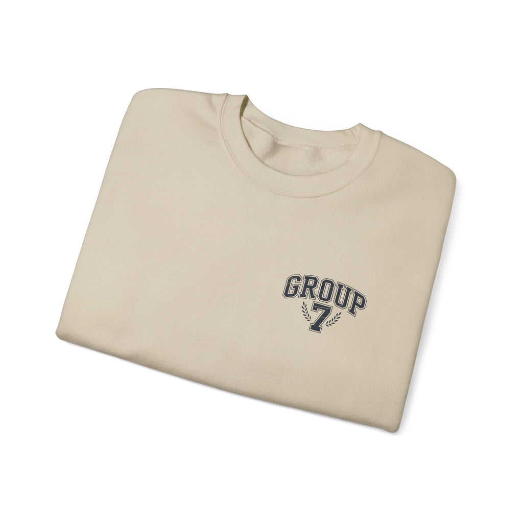 Group 7 Cozy Unisex Crewneck Sweatshirt