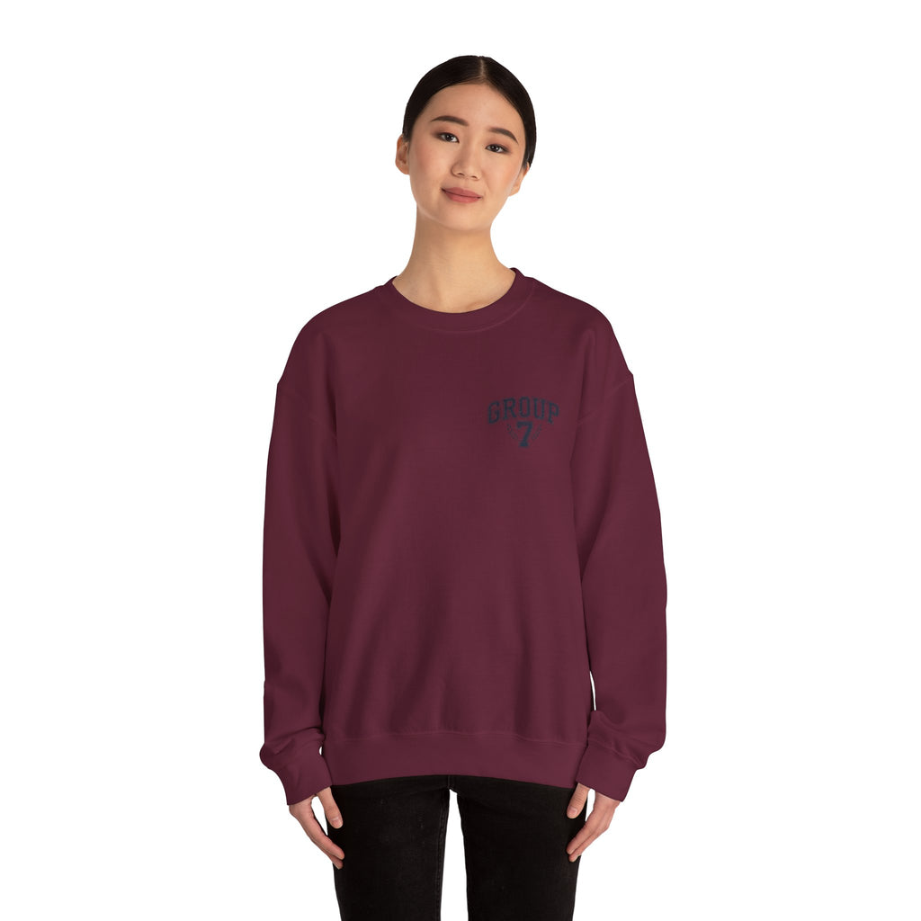 Group 7 Cozy Unisex Crewneck Sweatshirt