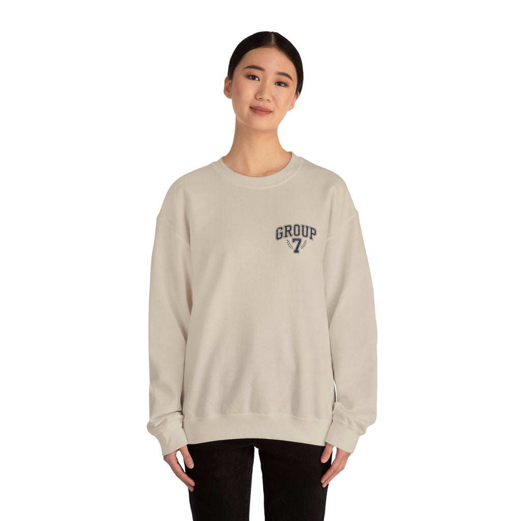 Group 7 Cozy Unisex Crewneck Sweatshirt