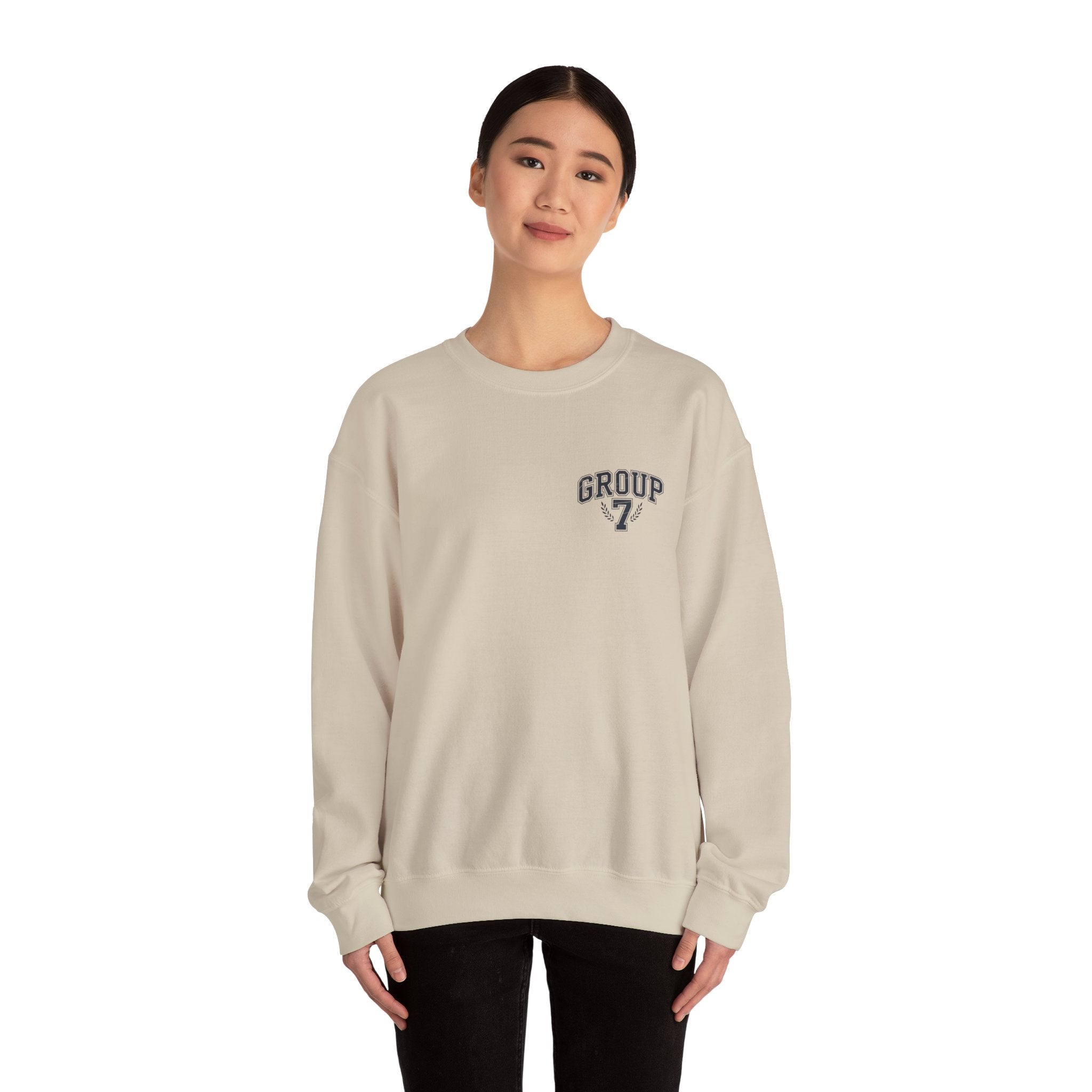 Group 7 Cozy Unisex Crewneck Sweatshirt
