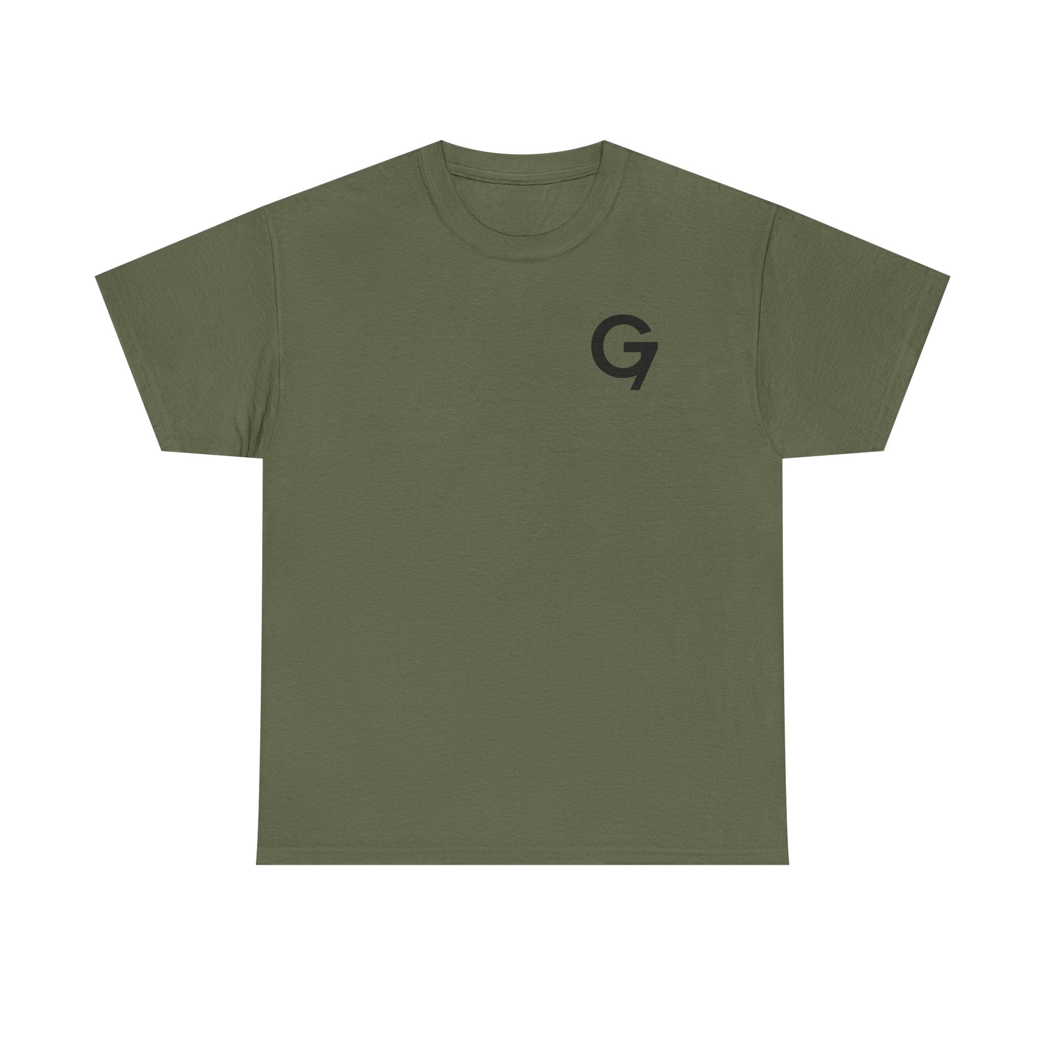 Group 7 shirt Modern Casual Unisex Heavy Cotton Tee.