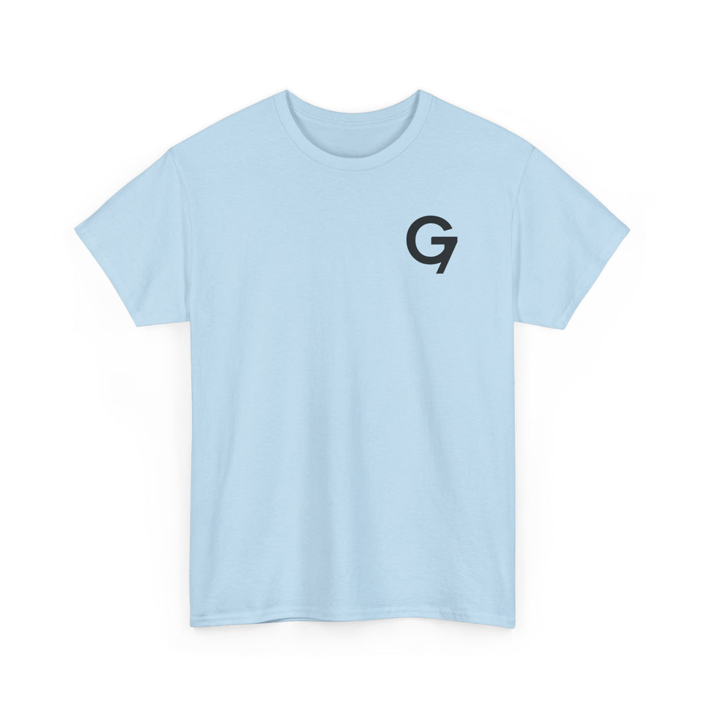 Group 7 shirt Modern Casual Unisex Heavy Cotton Tee.