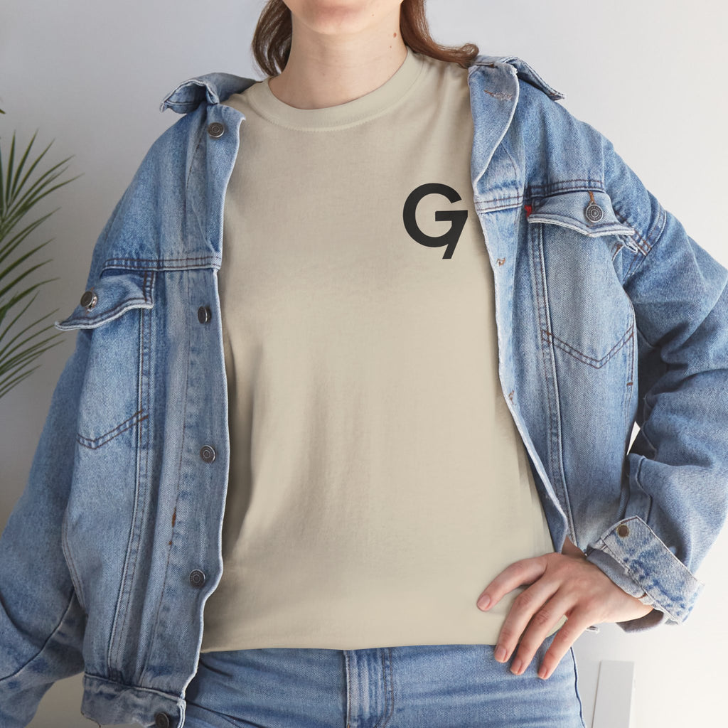 Group 7 shirt Modern Casual Unisex Heavy Cotton Tee.