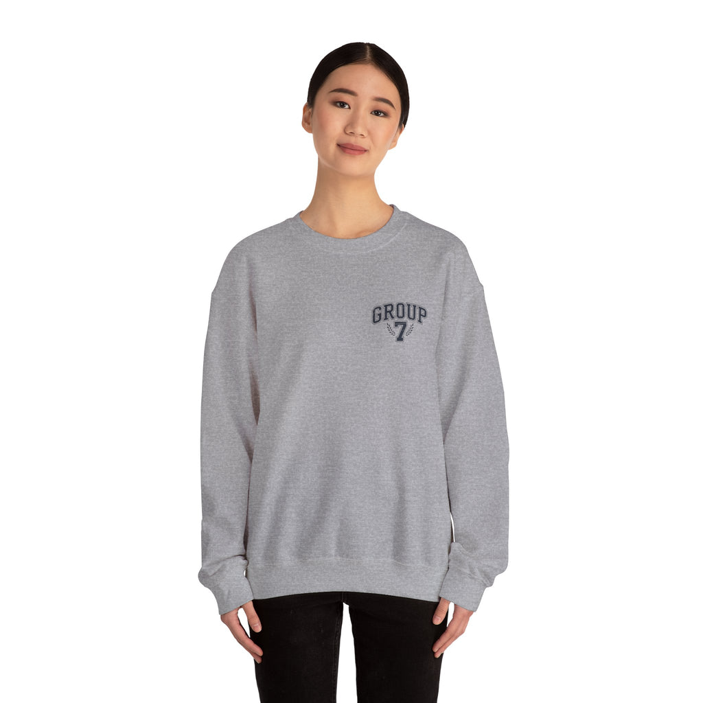 Group 7 Cozy Unisex Crewneck Sweatshirt