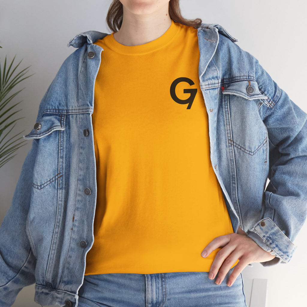 Group 7 shirt Modern Casual Unisex Heavy Cotton Tee.