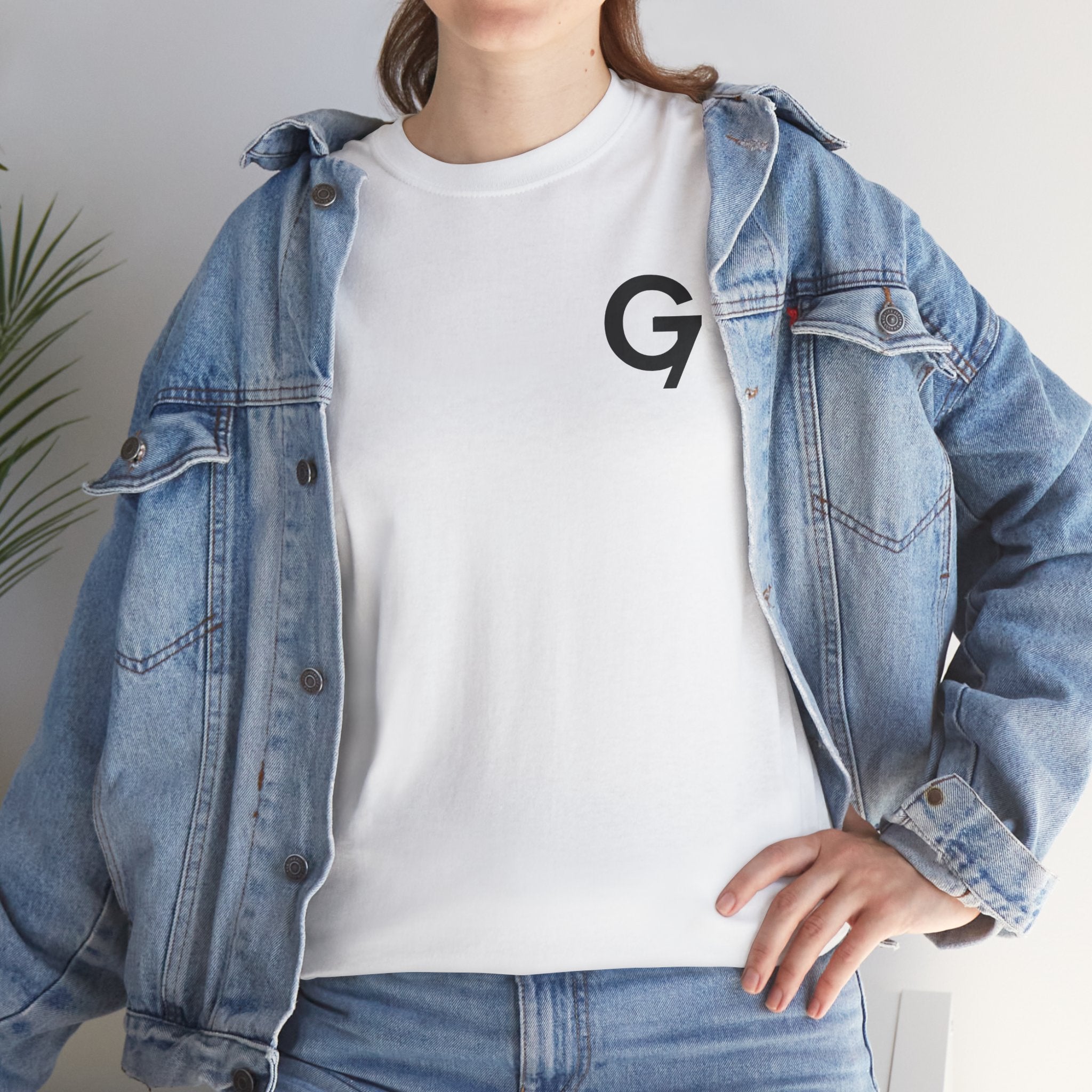 Group 7 shirt Modern Casual Unisex Heavy Cotton Tee.