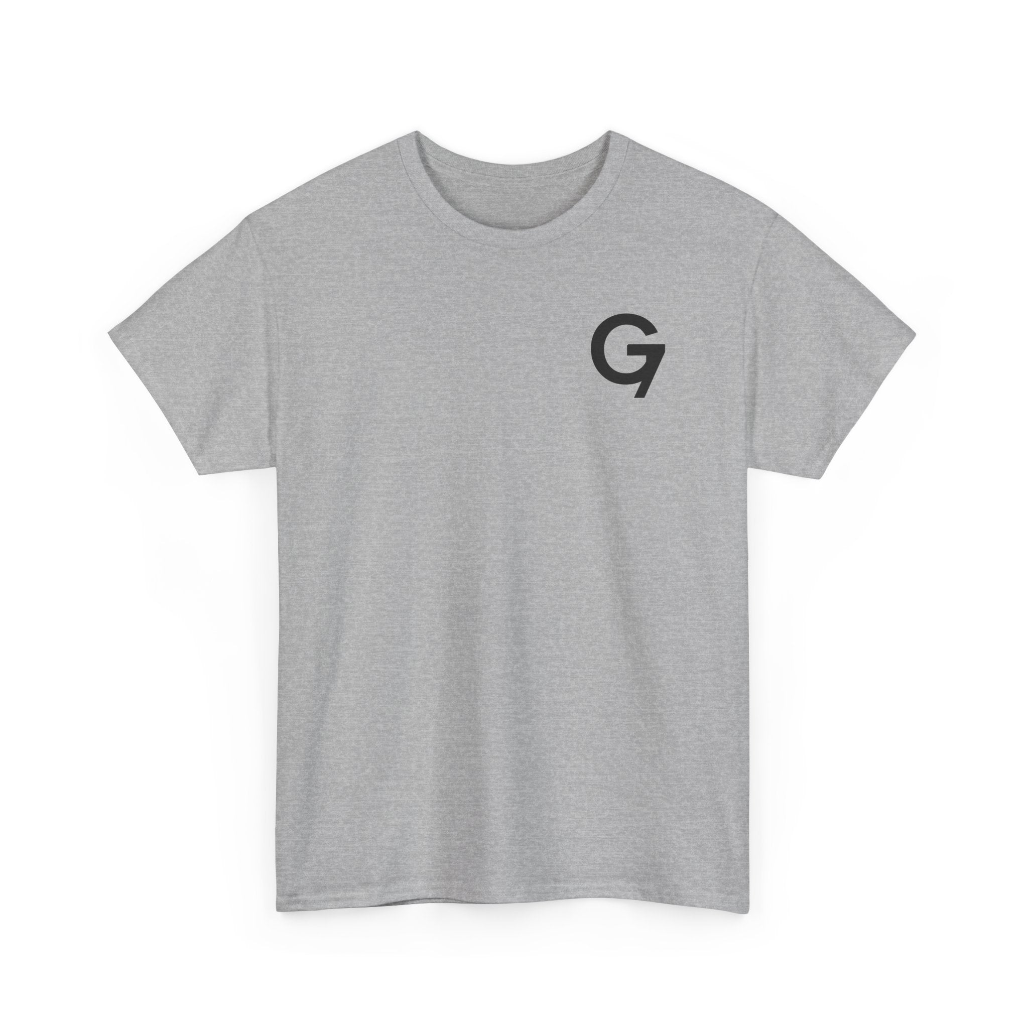 Group 7 shirt Modern Casual Unisex Heavy Cotton Tee.